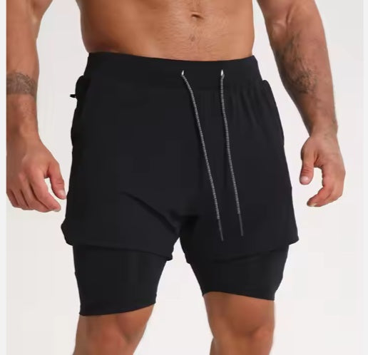Quick-dry athletic shorts